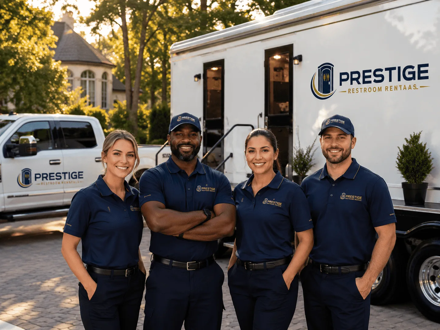 Trusted Luxury Portable Restrooms company in Aniwa, WI